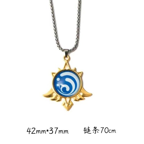 Hot Genshin Impact Pendant Necklace Game Accessories Men's and Women's Alloy Pen - Bild 16 von 31