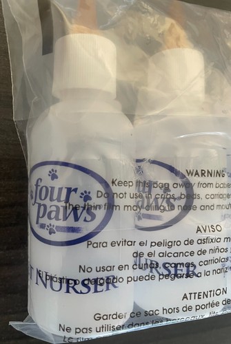 Four Paws Pet Nurser Bottle - 2 oz. Pack of 12 (3x4) - Natural Feeding of Liquid - Picture 3 of 6
