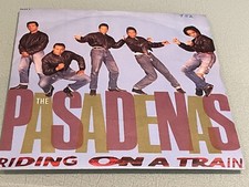 The Pasadenas - Riding On a Train - A Little Love - Vinyl Record 7" Single  1988