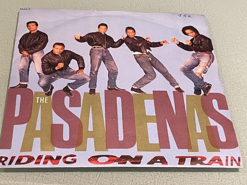 The Pasadenas - Riding On a Train - A Little Love - Vinyl Record 7" Single  1988 - Picture 1 of 5