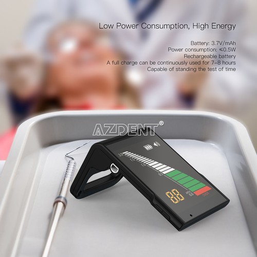 Dental Cordless LED Endo Motor 16:1 Contra Angle /Apex Locator Root Canal Finder - Picture 23 of 36