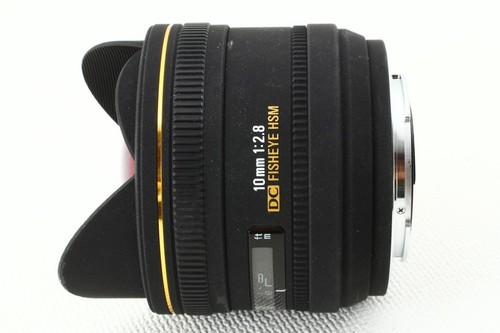 SIGMA Sigma 10mm F2.8 EX DC FISHEYE HSM Sony ASony Fisheye Lens/A1271 - Picture 4 of 7