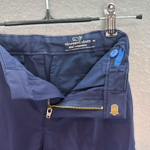 Vineyard Vines - Boys Set of 2 navy & stone Performance Pants cotton blend SZ 5 - Picture 12 of 13