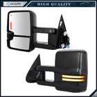 Power Heated Turn Signal Tow Mirrors for 03-06 Chevy Silverado Sierra 1500