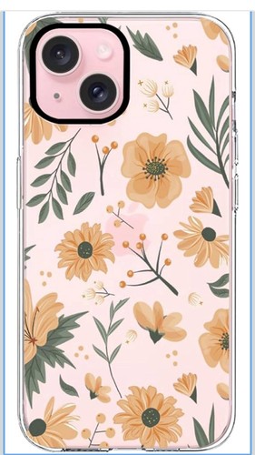 iPhone 15 Pro Max Hülle - Patagonia Flower Floral Transparent Klar Schutzhülle Handy - Bild 1 von 7