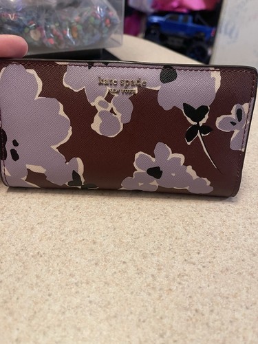 Kate Spade Leder Geldbörse mit Doppelfaltung
