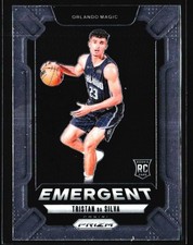 2024-25 Panini Prizm Emergent Tristan da Silva Rookie Orlando Magic #23