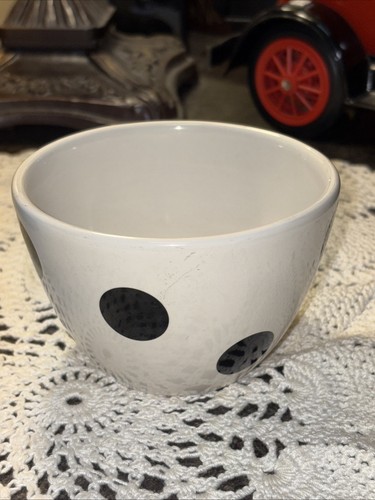 Kate Spade Lenox Deco Dot Berry/Dessert Bowls—Set Of 2–4 1/4” Diameter - Picture 3 of 11