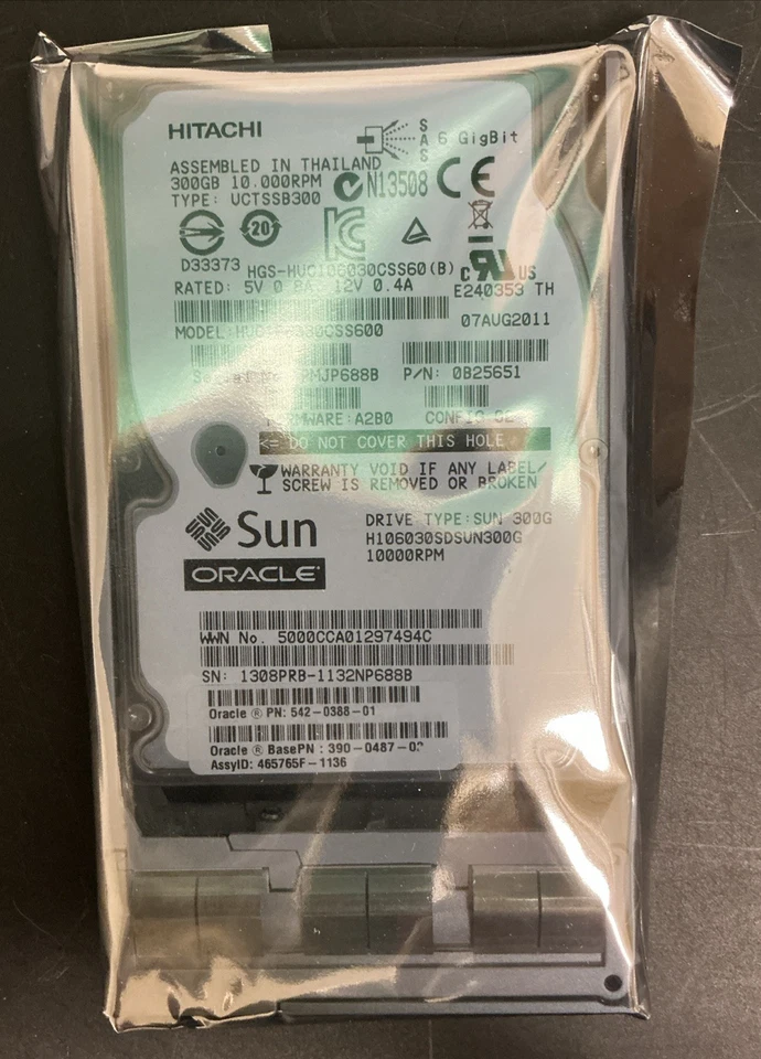 Philips 459801186871 Sun Oracle Drive Type SUN 300G 10000RPM - Image 2 of 4