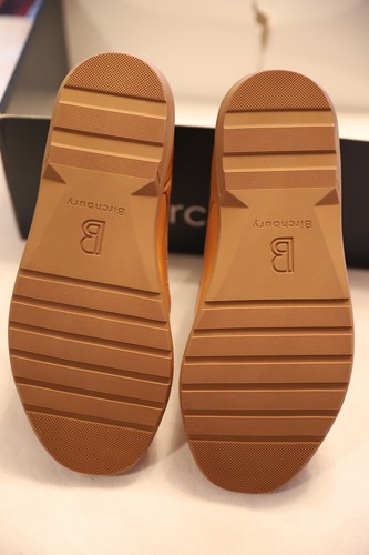 Birchbury Brenston scarpa elegante scalza marrone chiaro uomo 7 slip-on minimalista - Foto 3 di 6