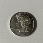 Peace Dollar Silver Round--1 Troy oz. Fine Silver