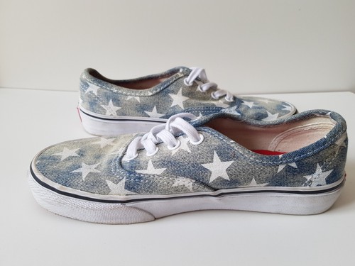 Zapatillas deportivas VANS mujer/chica T. 36,5 Jeans estrellas - Imagen 6 de 11