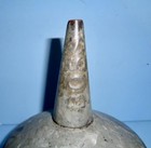 EARLY VINTAGE GALVANIZED STEEL WIDE MOUTH "BOSS" FUNNEL FARMHOUSE BARN GARAGE