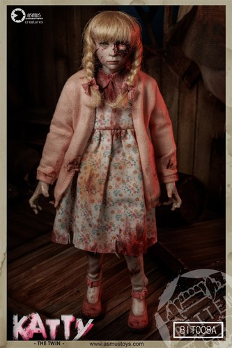 ASMUS TOYS BIT008A LA SERIE MORDIDA: Zombie KATTY 1/6 Figura de Acción Modelo Juguete - Imagen 6 de 6