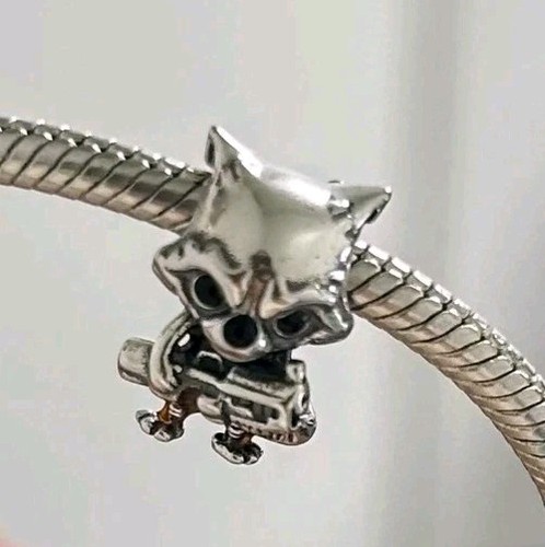Authentic Pandora #792563C01 Marvel Guardians of the Galaxy Rocket Raccoon Charm - Picture 3 of 3