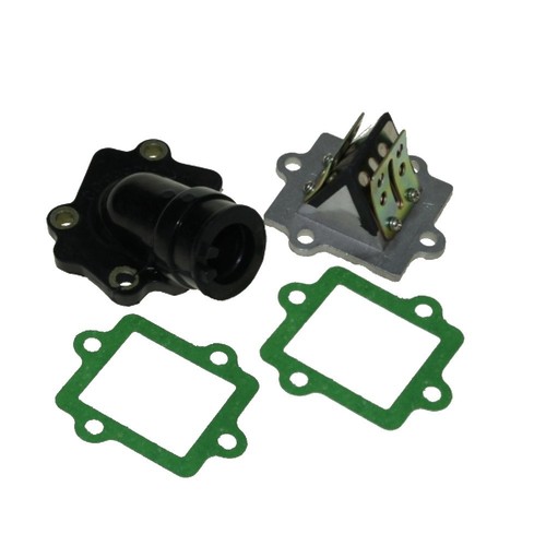 Ansaugstutzen Membranblock Set für Yamaha Aerox MBK Nitro Aprilia SR50 Minarelli - Bild 1 von 4