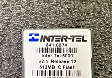 Mitel 841.0274 V2.4 Rls 12 512MB Compact Flash Card *Refurbished*