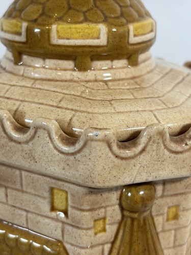 Vintage MCM Royal Sealy Japan Castle Cookie Jar Medieval Castle Read Description - Picture 7 of 13