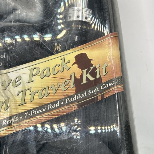 Travel Pack Fly/Spin - Compact Combo For Backpacking Or Travel Crystal River - Imagen 5 de 17
