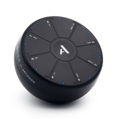 Orba by Artiphon Black Portable Synth, Looper und Midi Controller, getestet. - Bild 1 von 13