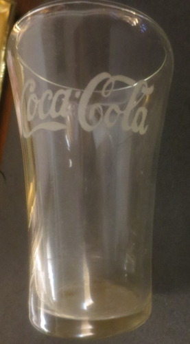 1927 -25 Coca-Cola Modified Flair Glass No Trademark in tail