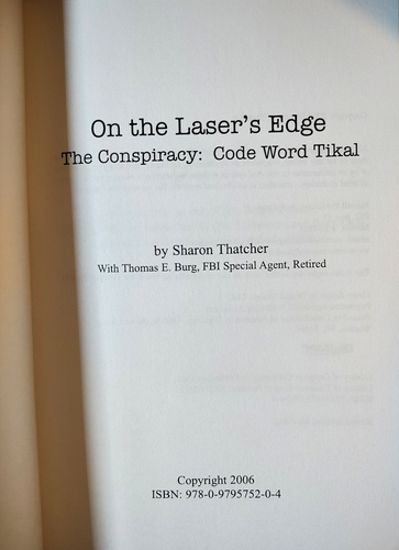 On the Laser's Edge : The Conspiracy: Code Word Tikal by Sharon Thatcher - Picture 4 of 5