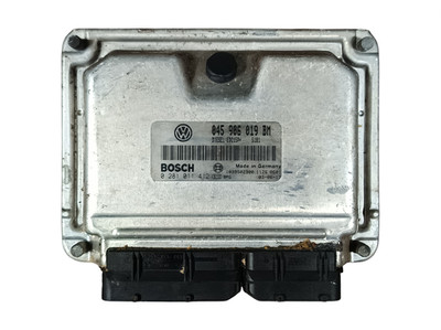 Skoda Fabia 6Y 1.4 TDI  Motorsteuergerät 045906019BM / 0281011412 Steuergerät