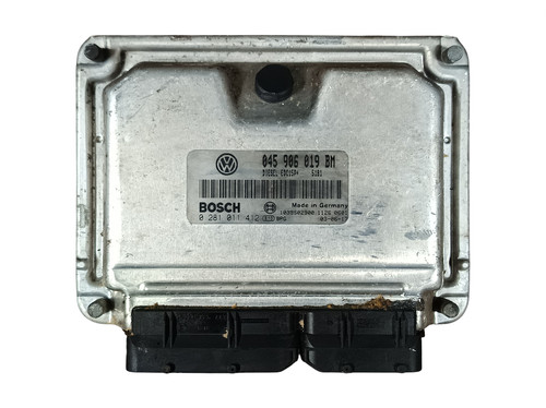 Skoda Fabia 6Y 1.4 TDI  Motorsteuergerät 045906019BM / 0281011412 Steuergerät