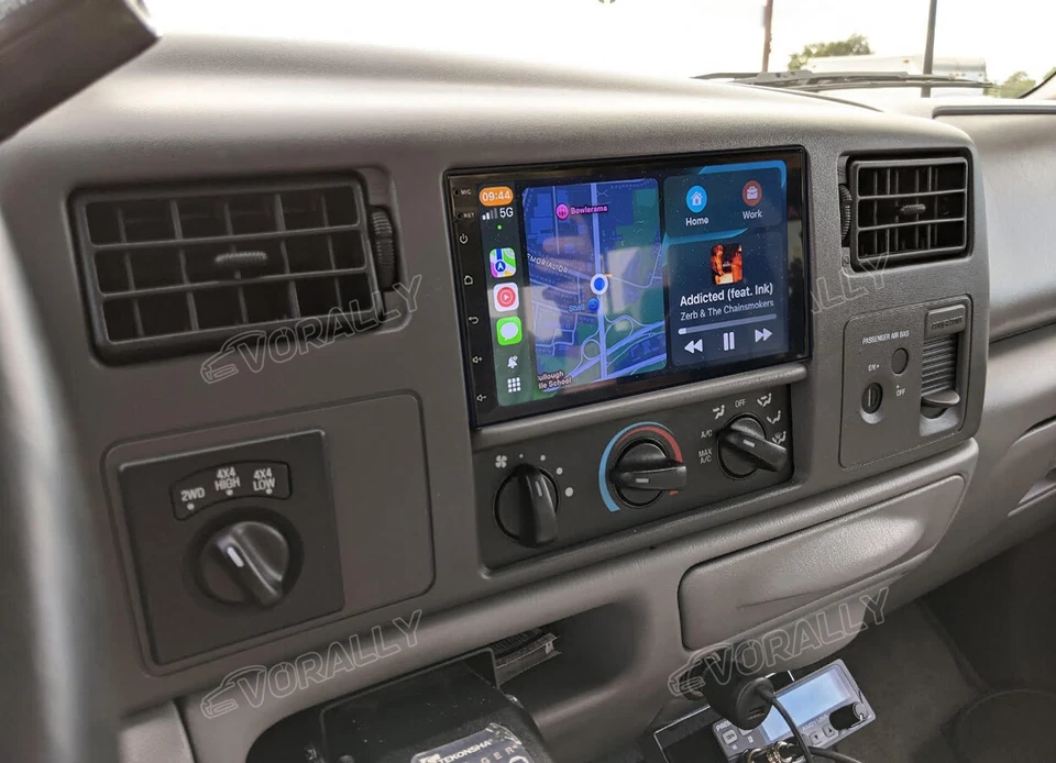 For 1999-2004 Ford F-250 F-350 Super Duty CarPlay Radio GPS Stereo Android 14 - Image 4 of 4