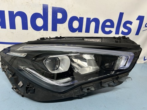 MERCEDES CLA W118 O/S RIGHT LED HEADLIGHT 2019 - 2023 GENUINE PART A1189068600 - Picture 1 of 17