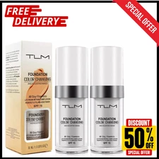 2X TLM Pro Classic Colour Changing Foundation Magic Flawless Concealer Makeup