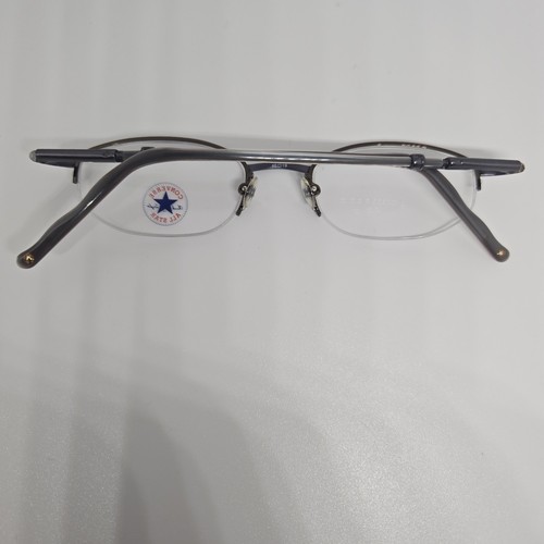 Converse Kids Eyeglasses Lighten Up Slate Frame Brown 46-19-135 Demo Lens NEW - Picture 8 of 11