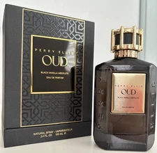 Perry Ellis Oud Black Vanilla Absolute EDP 3.4 oz/100 ml - NEW IN BOX SEALED