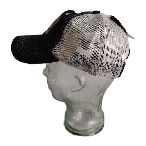 Dodge Adjustable SnapBack Mesh Trucker Hat Embroidered Logo Distressed - Picture 5 of 9