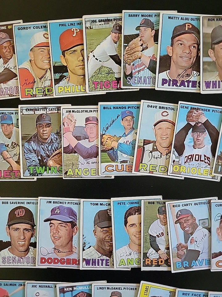 1967 Topps Baseball Card Lot - 50 Different - W/ Johnny Callison and Ralph Terry - Image 3 of 4