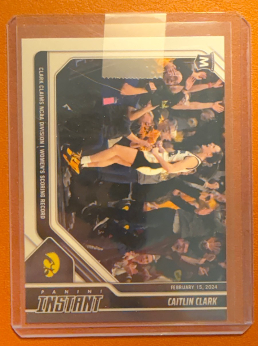 2024 Panini Instant WNBA - #48 Caitlin Clark - Claims NCAA Division 1 Scoring..