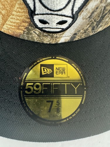 New Era 59FIFTY- Chicago Bulls- Realtree Camo Hat/Cap- Fitted Sizes- New w/Tags - Picture 10 of 10