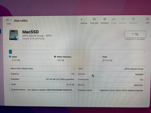1 TB SSD MacPro 2013 A1481 - Picture 2 of 2