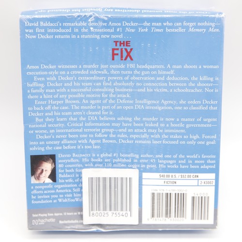 Memory Man Ser.: The Fix von David Baldacci (2017, Compact Disc, gekürzt... - Bild 2 von 3