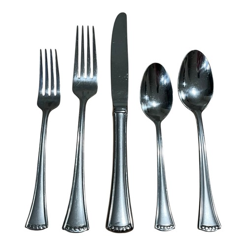 Lenox Butler's Speisekammer 60 Stück 18/8 Edelstahl Besteck Set Service Servieren - Bild 8 von 10