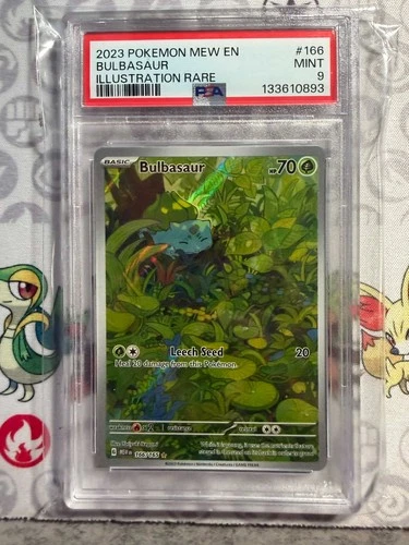 Bulbasaur 166/165 Sv: Scarlet & Violet 151 Holo PSA 9
