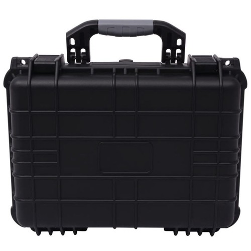 vidaXL Custodia per Dispositivi di Protezione 16"x13"x6,9" Nero - Foto 2 di 3
