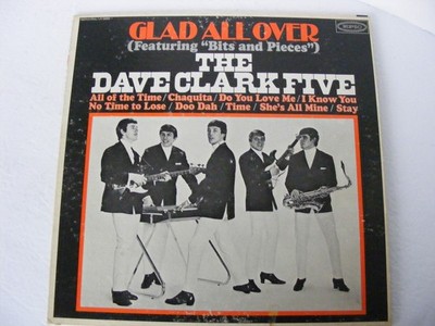 The Dave Clark Five Glad All Over  LP 1964 1st U.S. Pressing Mono-PLAY TESTED!