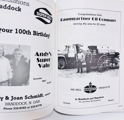 Braddock North Dakota Centennial History Book 1884-1984 - Picture 13 of 15