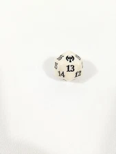 MTG d20 Spindown 20-sided Life Counter die dice Kaldheim White