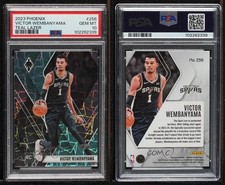 2023 Panini Phoenix Rookies Teal Lazer Victor Wembanyama PSA 10 GEM MT Rookie RC
