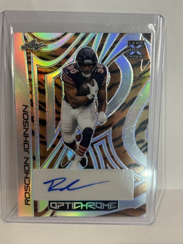 2023 Leaf Roschon Johnson 3/3 Bears  - Picture 1 of 2