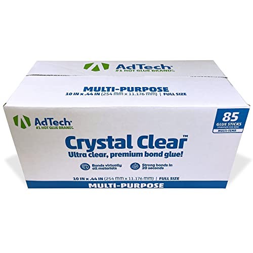 Adtech Hot Glue Sticks 10" Full Size, Clear, 85 Sticks - Picture 6 of 6