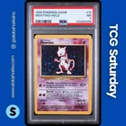 1999 POKEMON SET #10/102 MEWTWO HOLO PSA 7