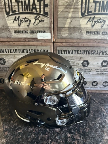 Terry Bradshaw Signed Pittsburgh Steelers Custom Speed Flex Authentic NFL Helmet